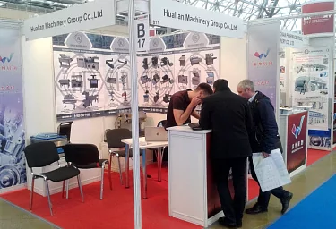 Hualian Machinery на выставке China Machinery Fair (в Москве)